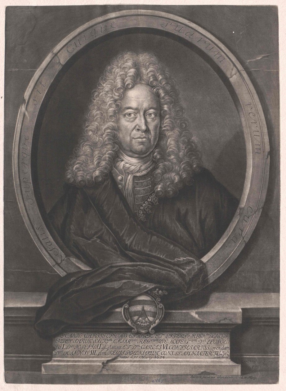 Johann Christoph von Ettner e Eiteritz de Artist Unknown