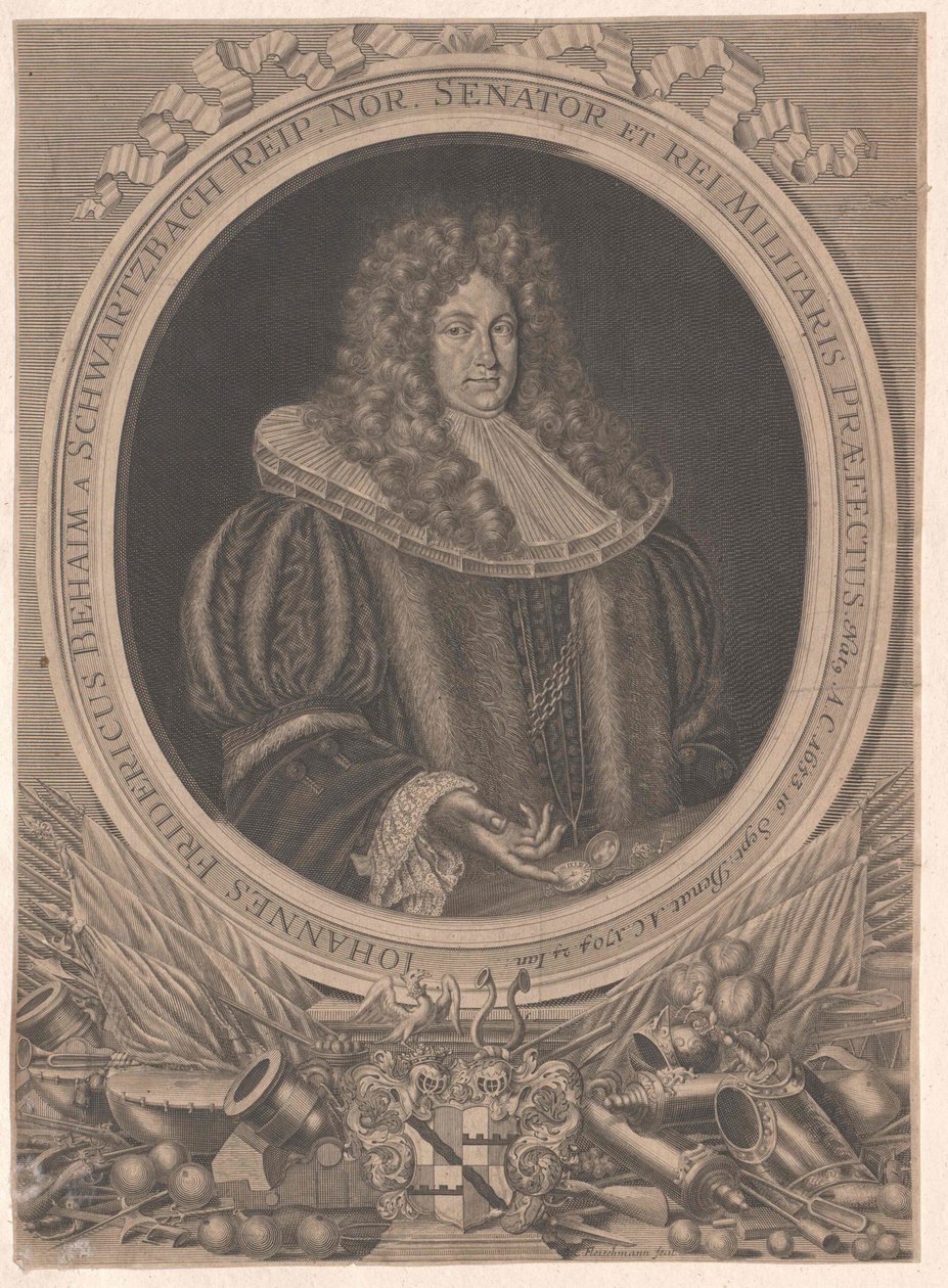 Johann Frederick Behaim von Schwarzbach de Artist Unknown