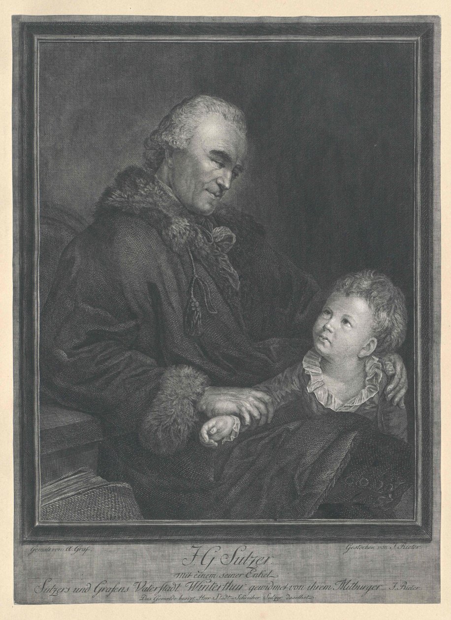 Johann Georg Sulzer de Artist Unknown