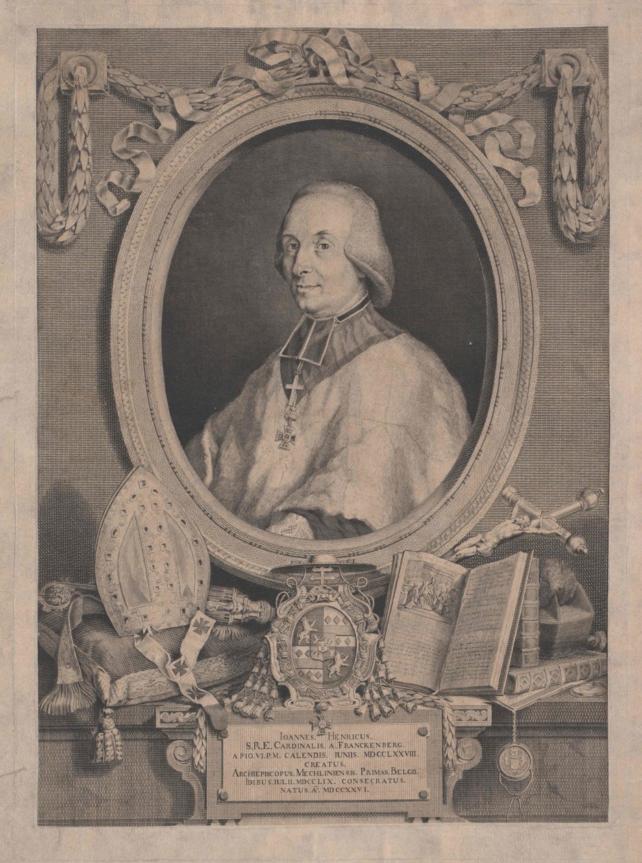 Johann Henry count Frankenberg de Artist Unknown