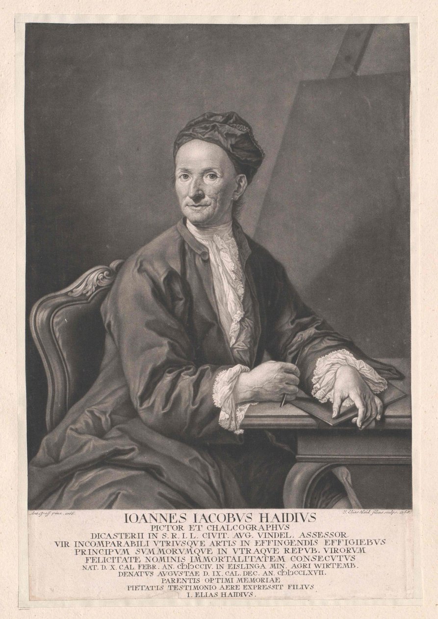 Johann Jakob Haid de Artist Unknown