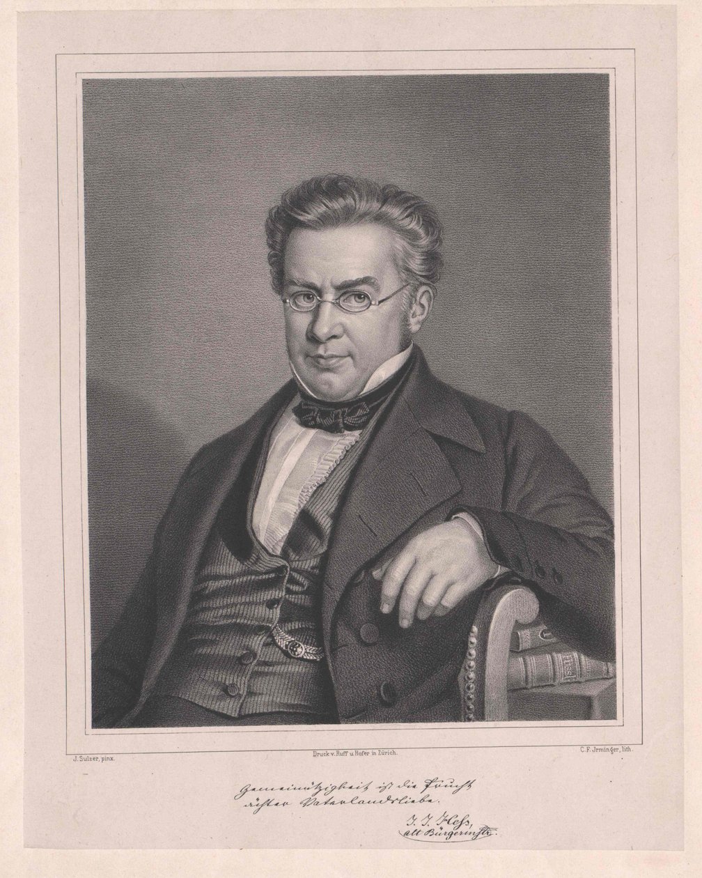Johann Jakob Hess de Artist Unknown