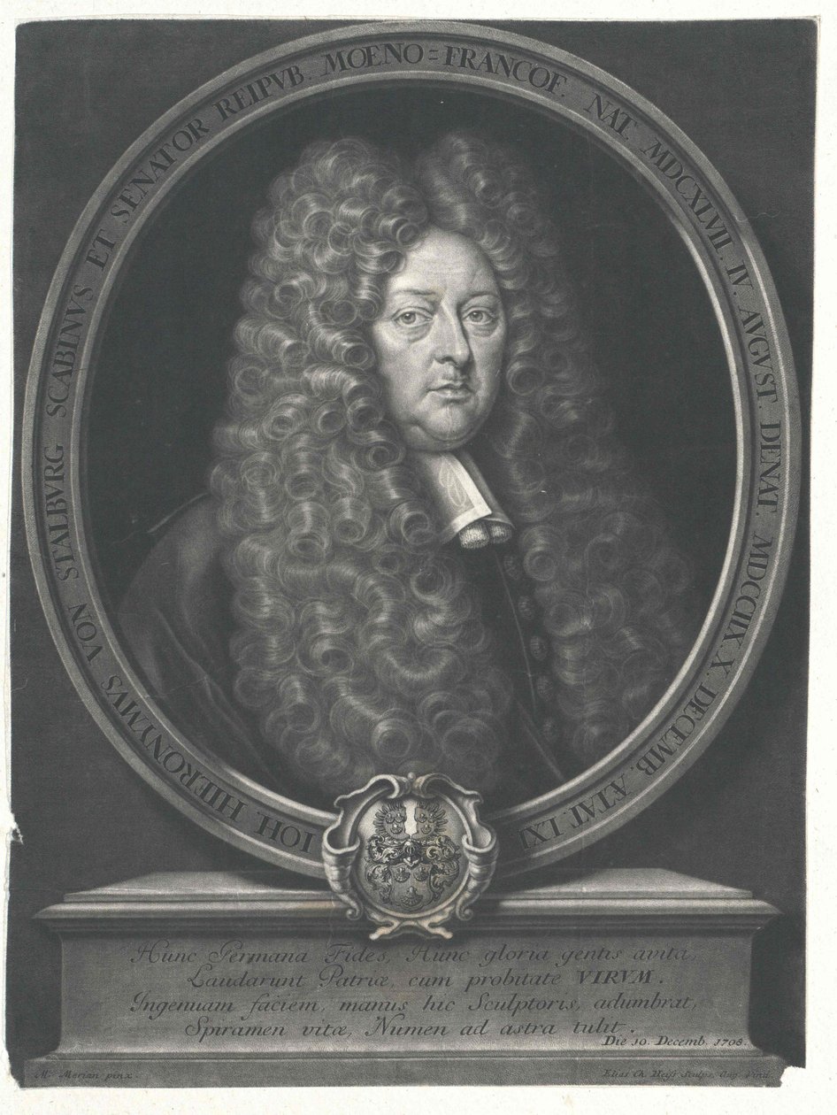 Johann Jerome von Stalburg de Artist Unknown