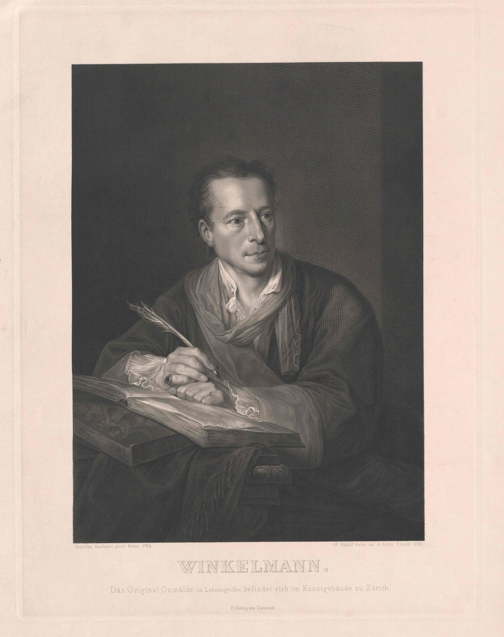 Johann Joachim Winckelmann de Artist Unknown