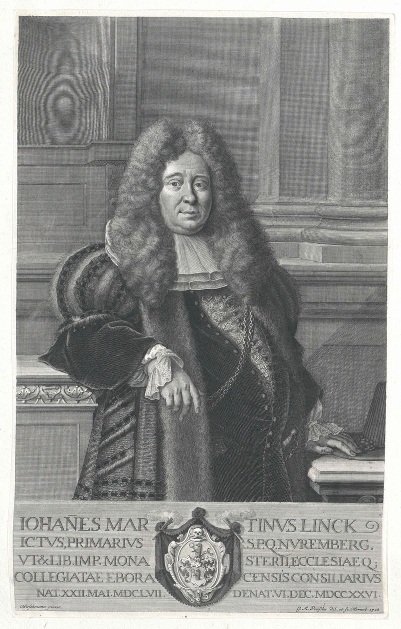John Martin Linck de Artist Unknown