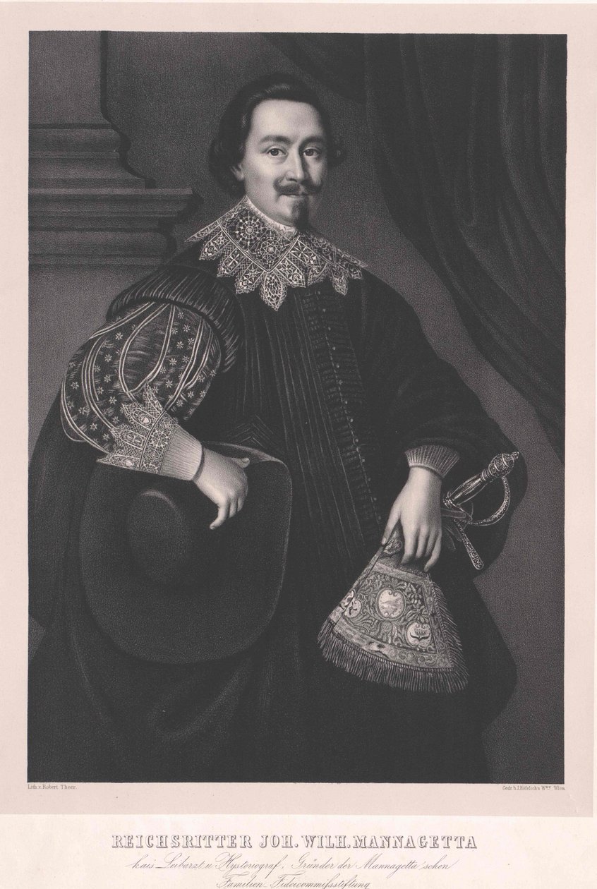 Johann Wilhelm Mannagetta de Artist Unknown