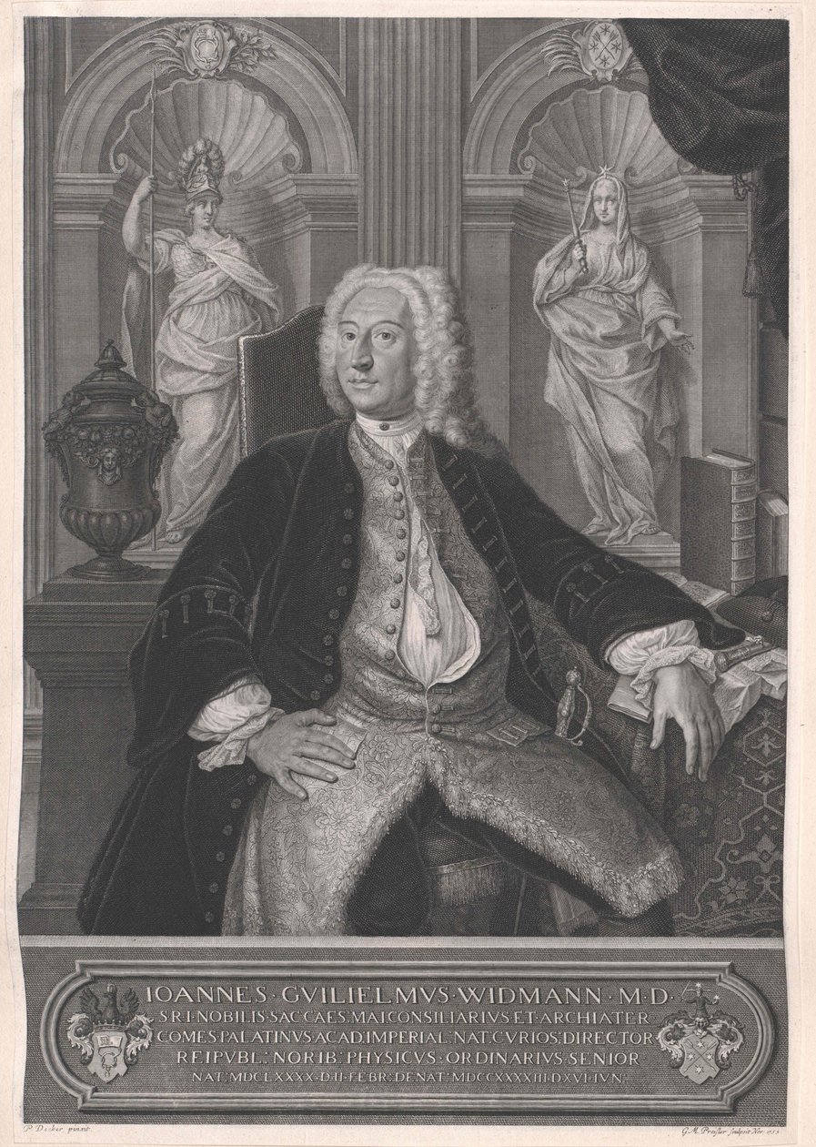 Johann Wilhelm Widmann de Artist Unknown