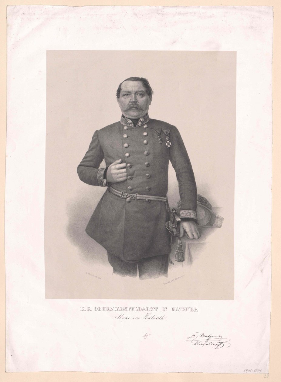 Johann Matzner, cavaleiro de Heilwerth de Artist Unknown