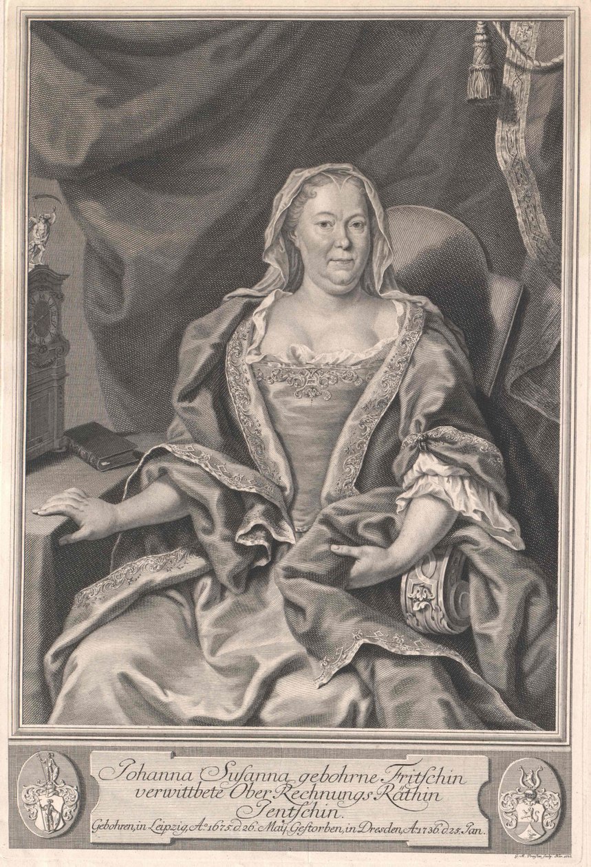 Johanna Susanna Fritsch de Artist Unknown