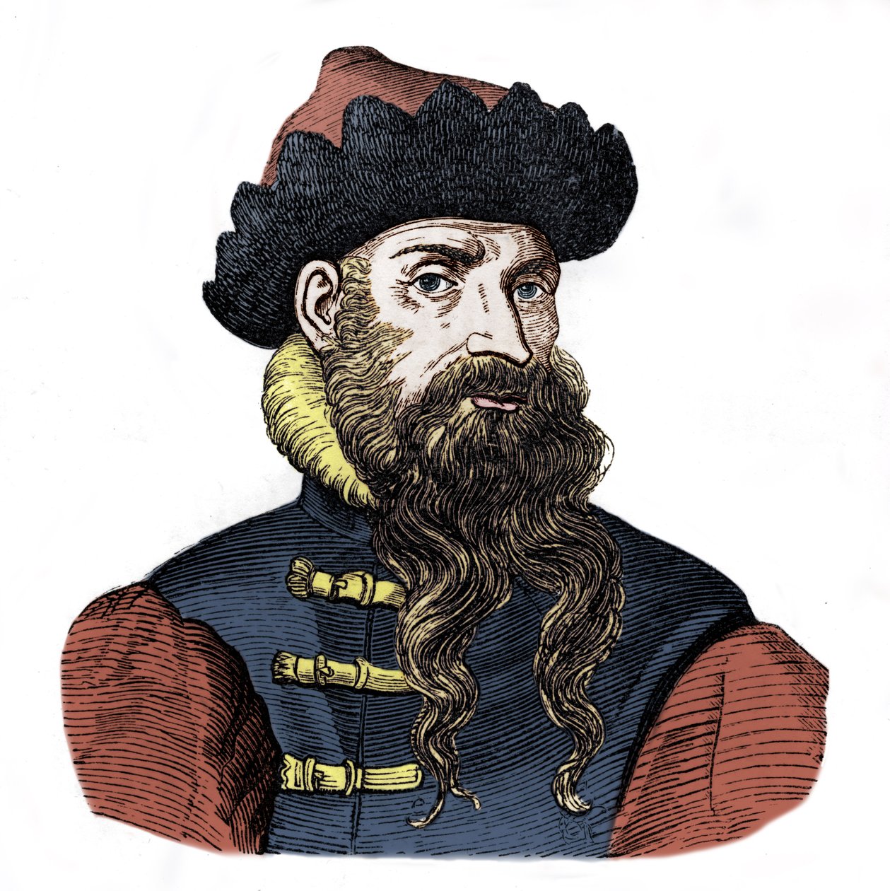 Johannes Gutenberg (impressão) de Artist Unknown