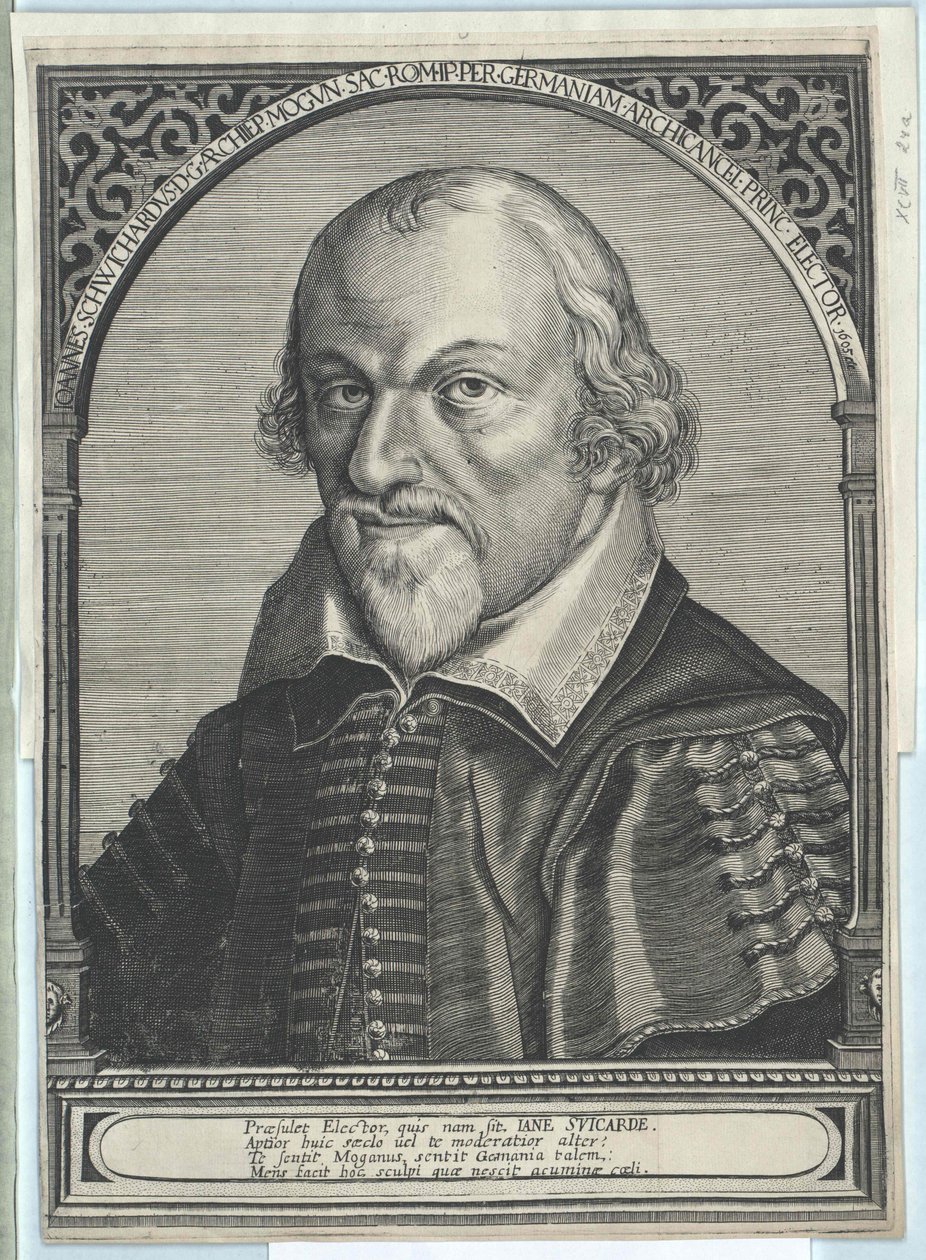Johannes Schweikard von Kronenberg de Artist Unknown