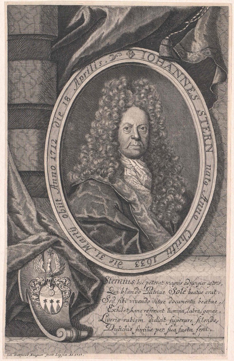 Johannes Stern (impressão) de Artist Unknown