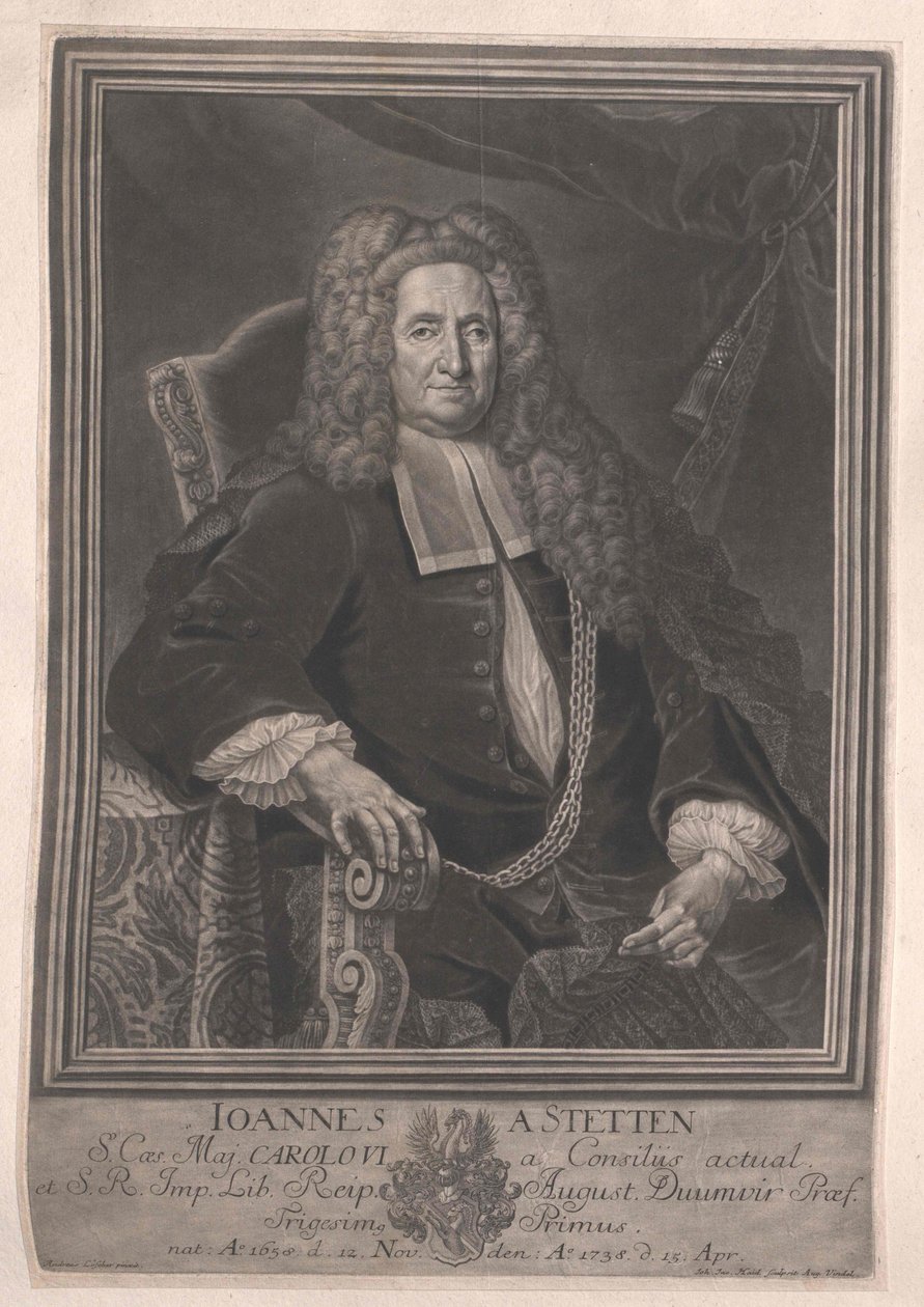Johannes von Stetten de Artist Unknown
