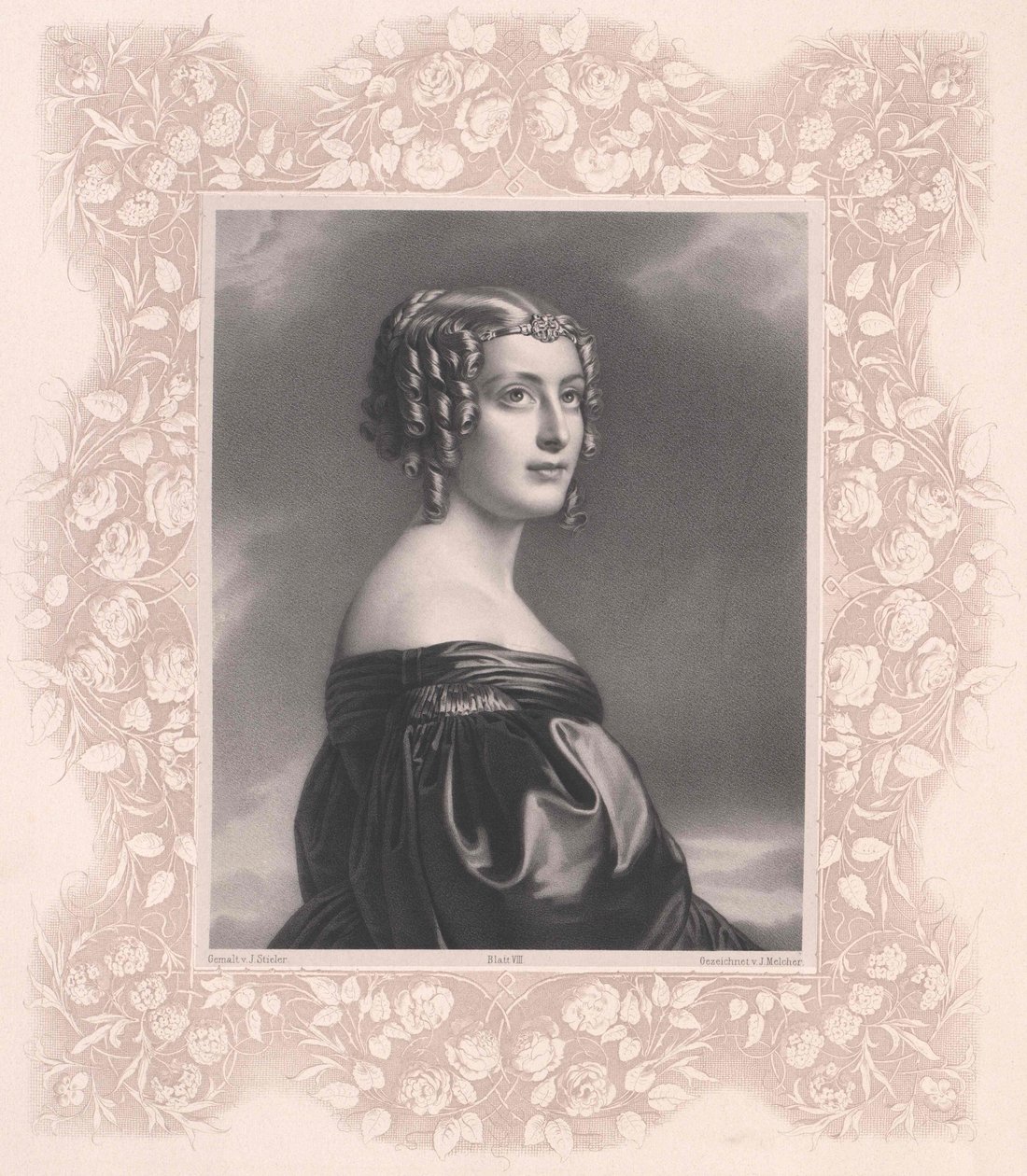 John Elizabeth Digby (impressão digital) de Artist Unknown
