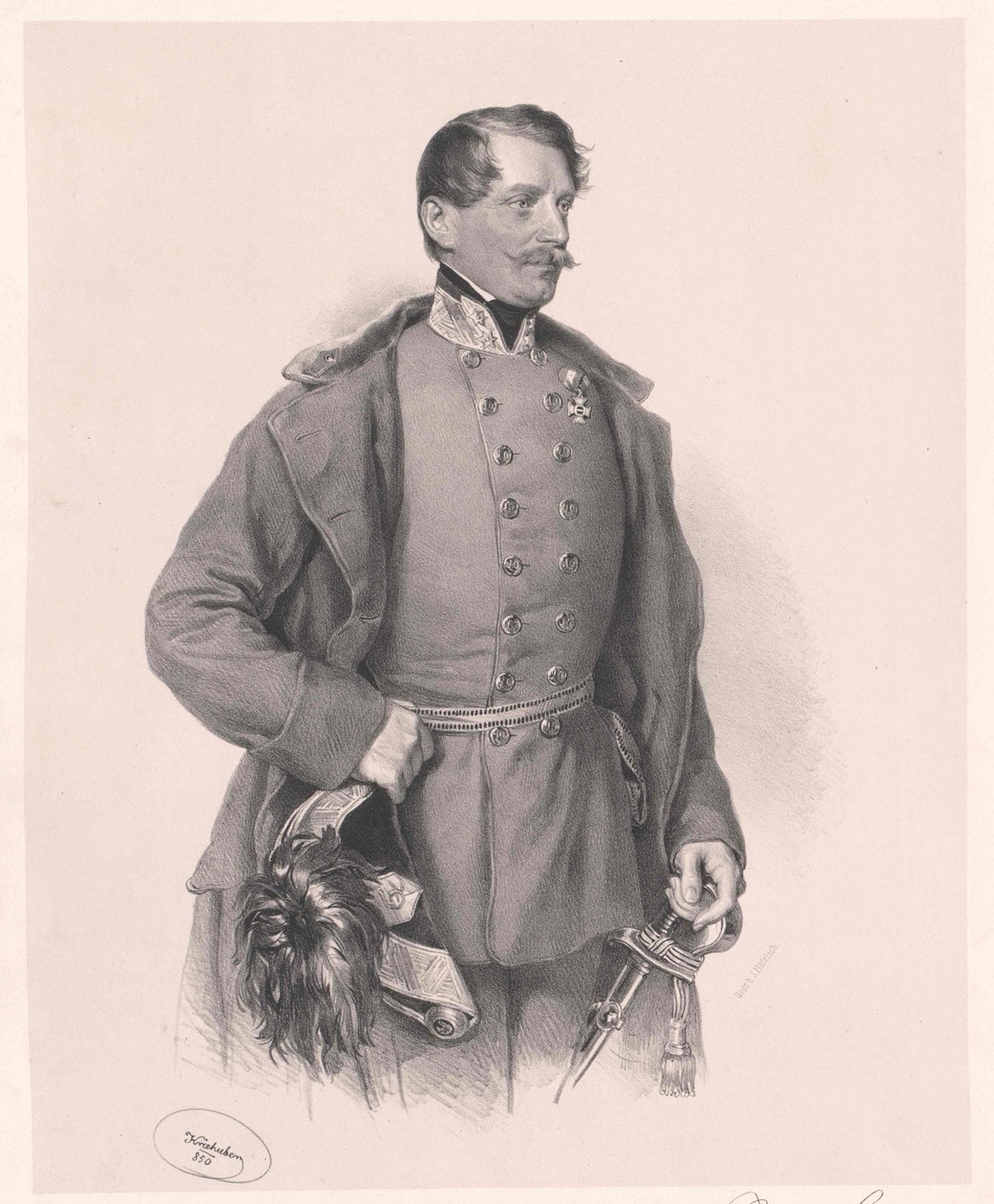 Joseph Baron Jablonski del Monte Berico de Artist Unknown
