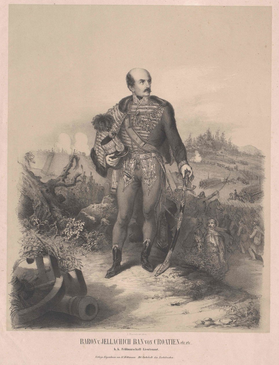 José Conde Jellacic de Buzim de Artist Unknown