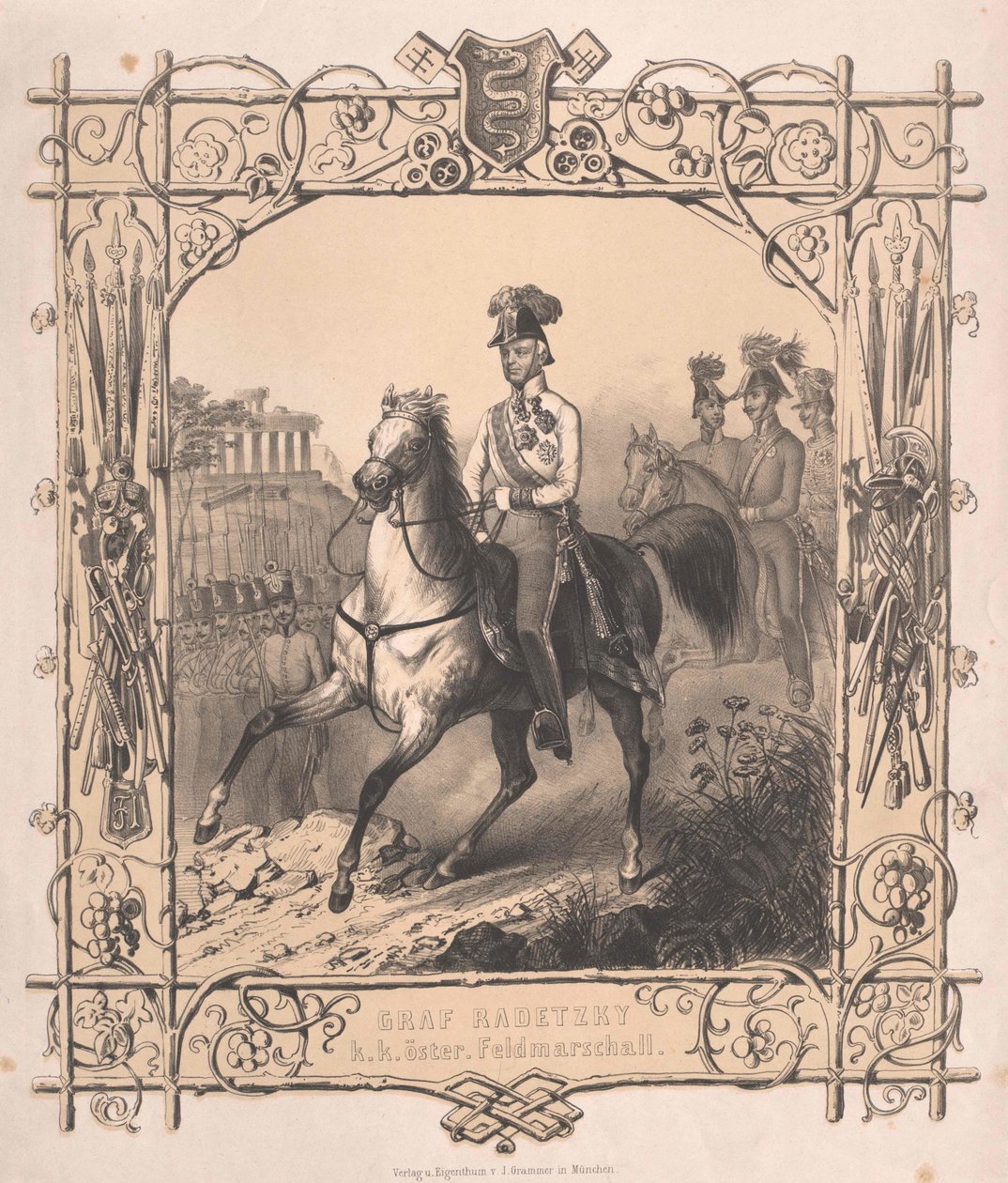 José Conde Radetzky de Radetz de Artist Unknown