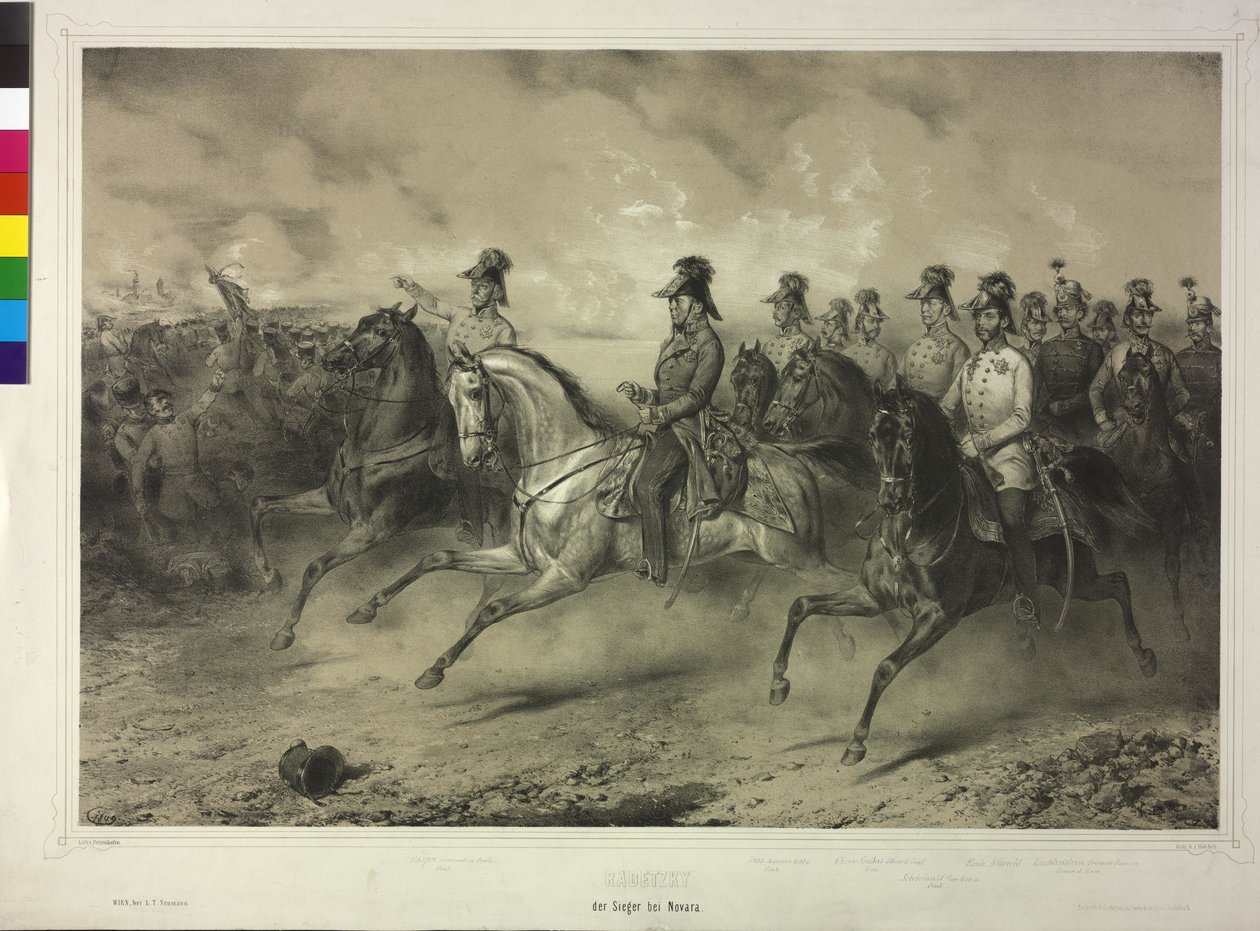 José Conde von Radetzky de Radetz de Artist Unknown