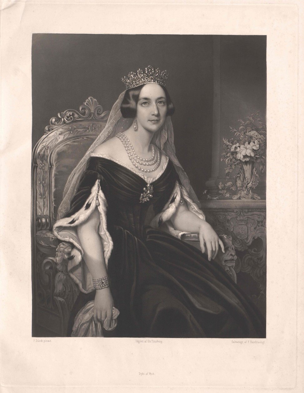 Josephine princesa Leuchtenberg de Artist Unknown