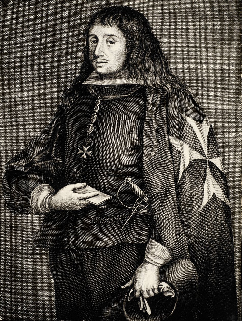 Juan José de Áustria (1629-1679). Infante (príncipe) espanhol, filho do rei Filipe IV e da atriz de teatro Maria Calderona. Gravura. Gravura. de Artist Unknown