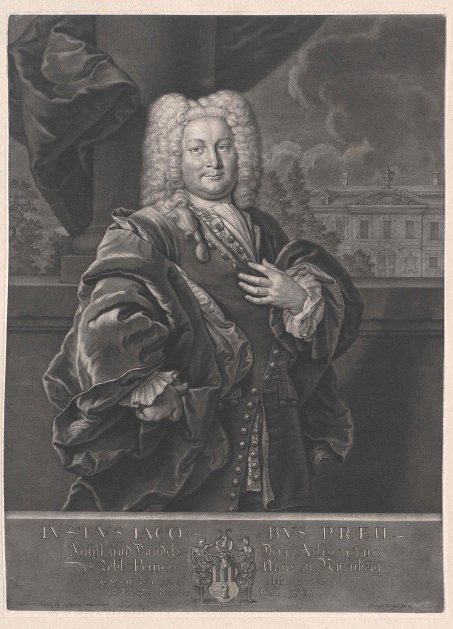Justus Jacob Preu de Artist Unknown