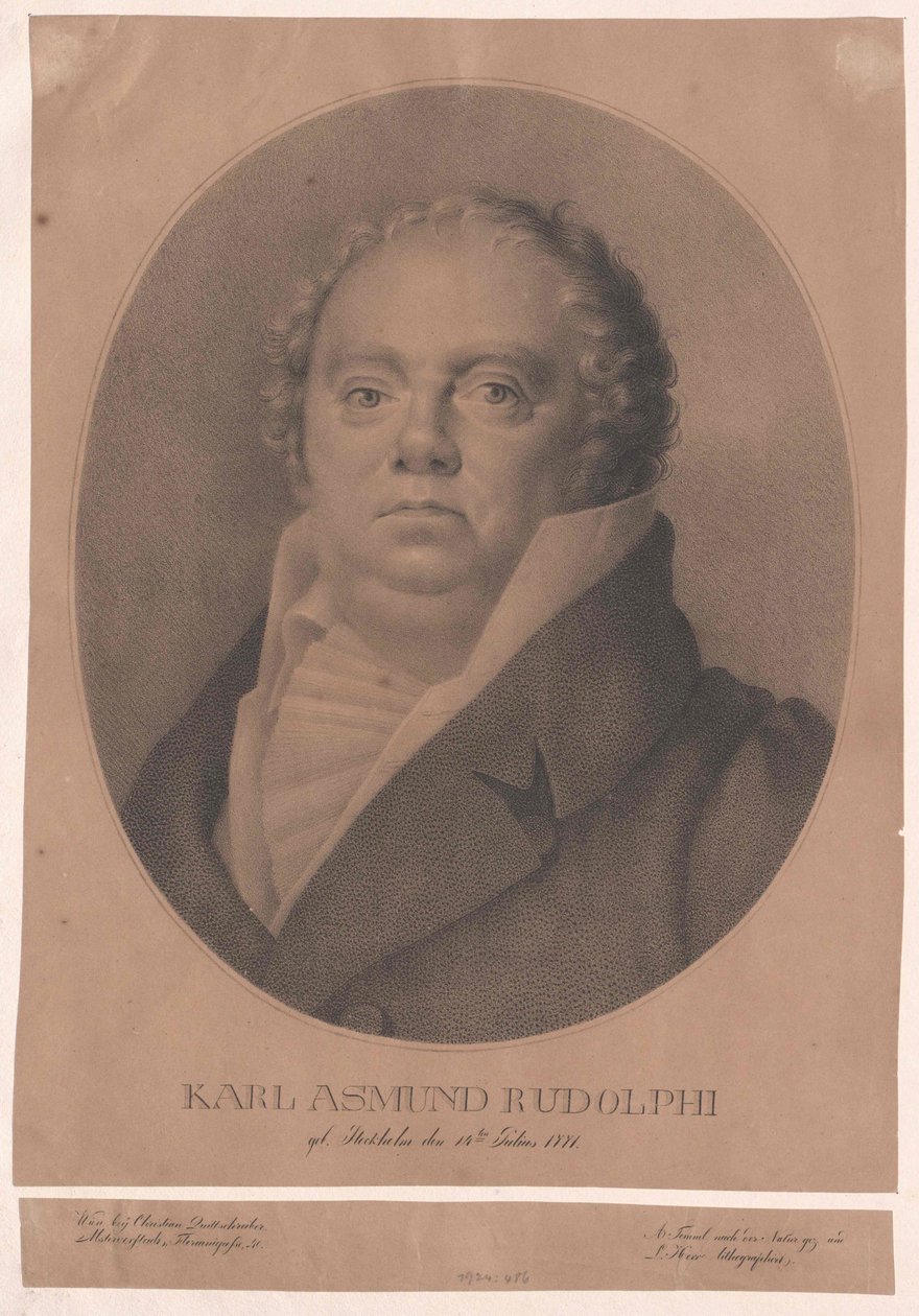 Karl Asmund Rudolphi de Artist Unknown