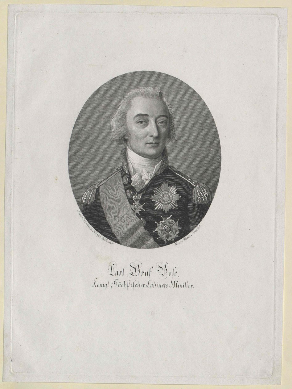 Karl Graf Bose (impressão) de Artist Unknown