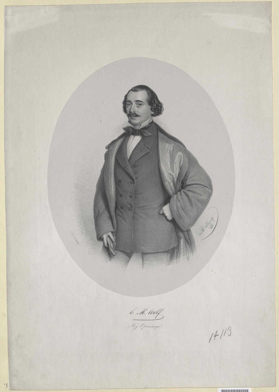 Karl Maria Wolf de Artist Unknown
