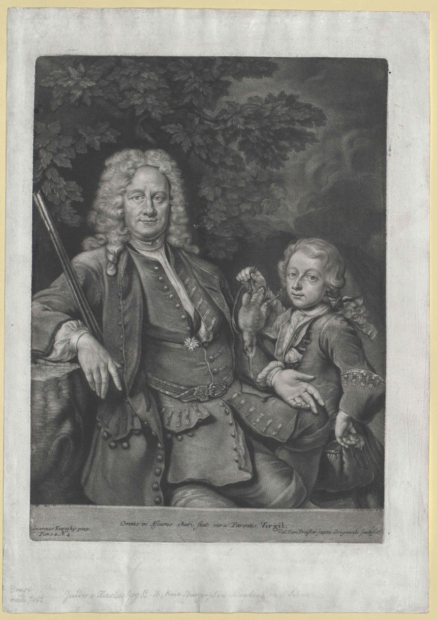 Karl benedict von Geuder-Heroldsberg de Artist Unknown