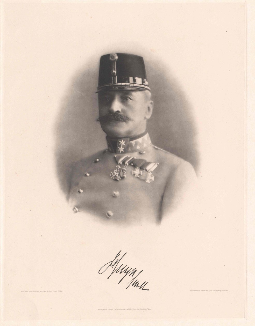 Karl count Huyn (impressão) de Artist Unknown