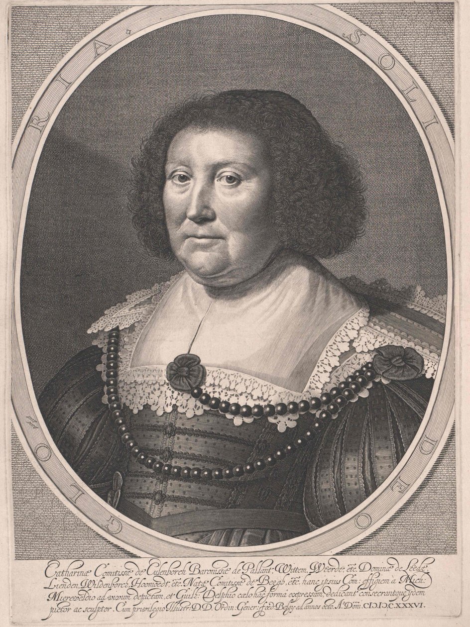 Katharina van the Berg de Artist Unknown