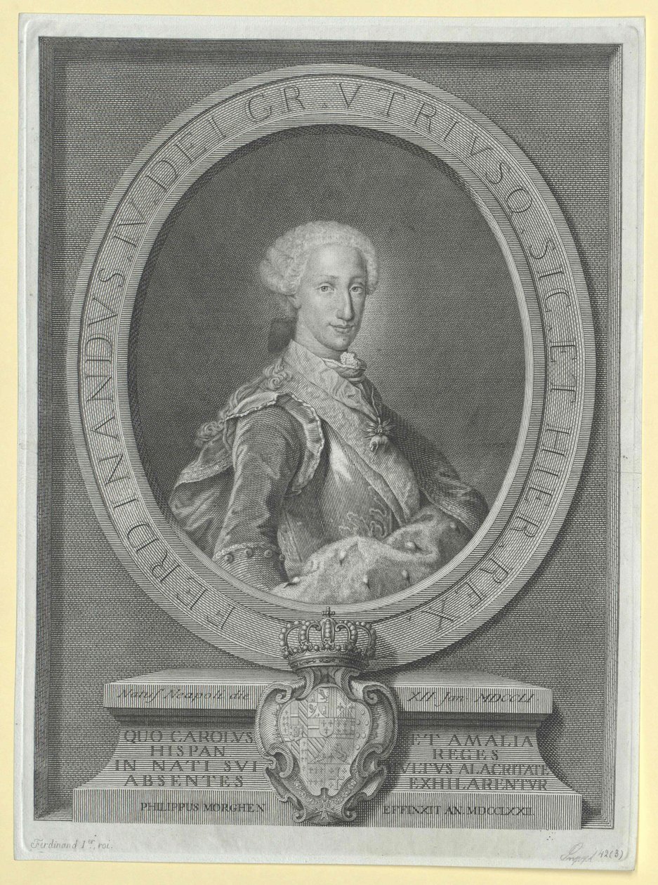 Rei da Sicília Fernando I de Artist Unknown