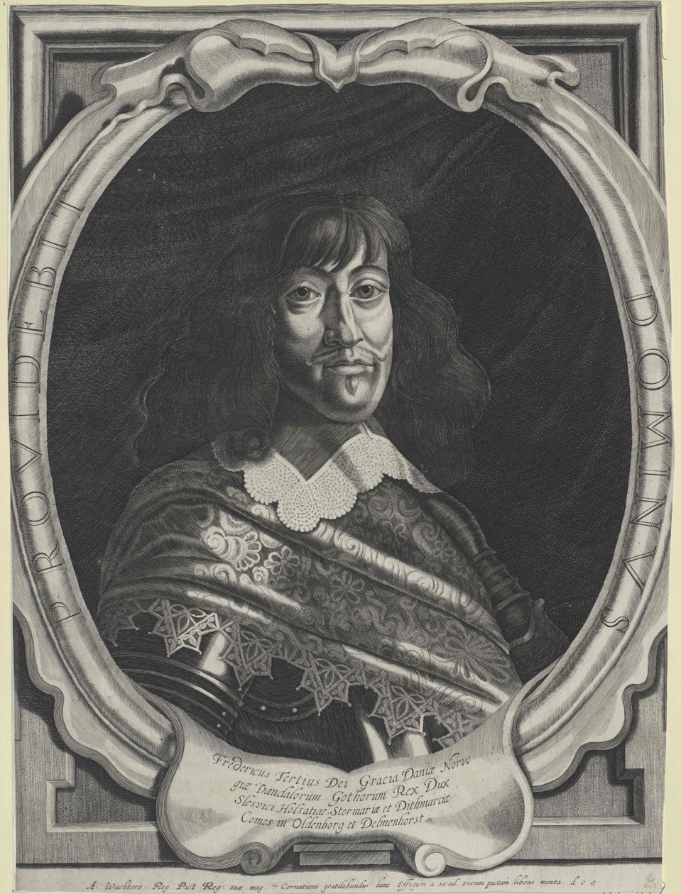 Rei da Dinamarca Frederico III de Artist Unknown