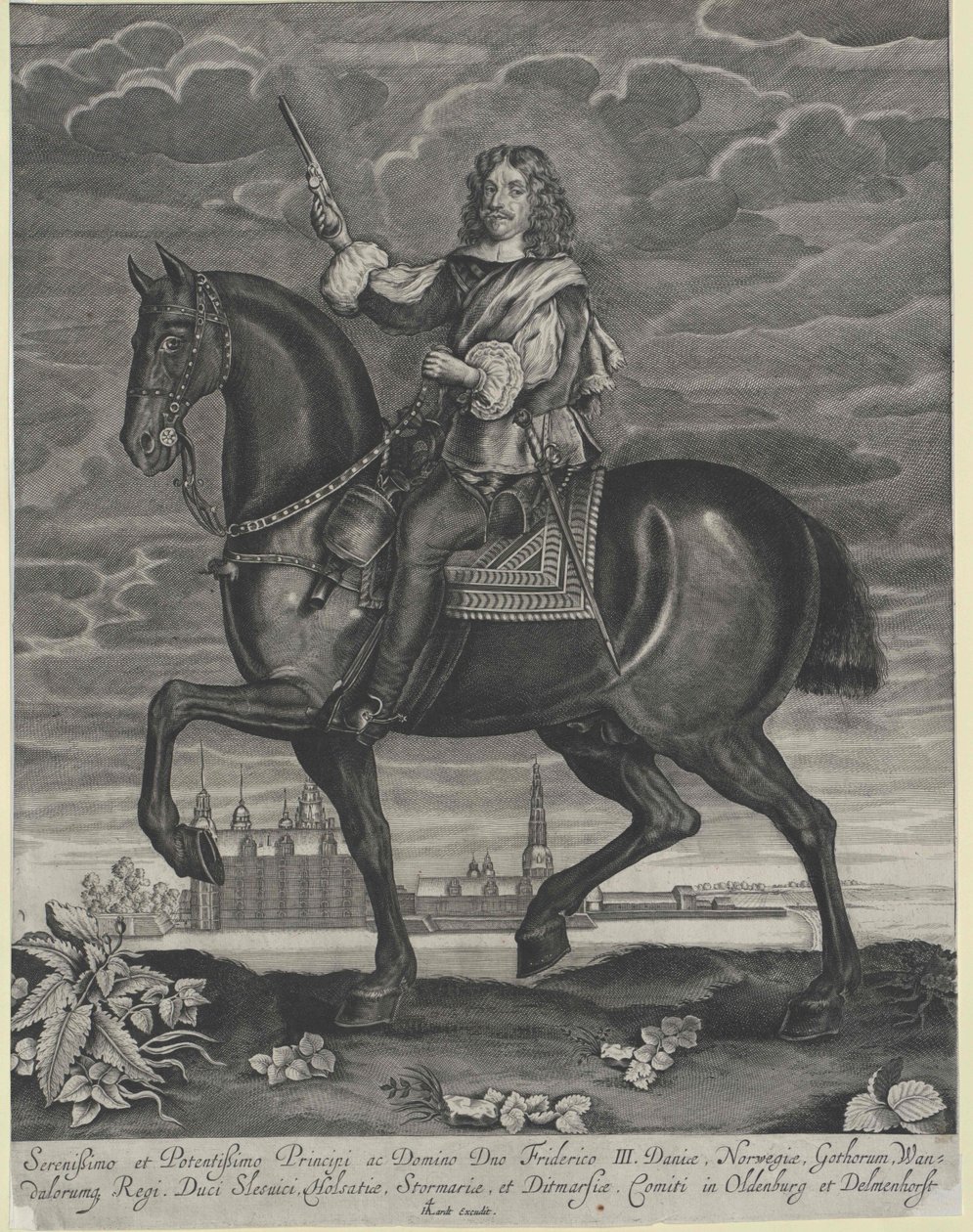 Rei da Dinamarca Frederico III de Artist Unknown