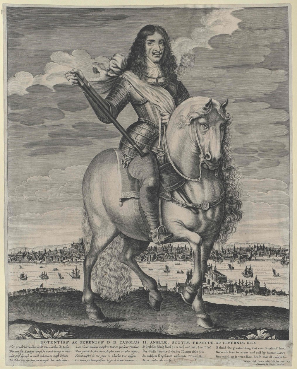 Rei de Inglaterra Carlos II de Artist Unknown