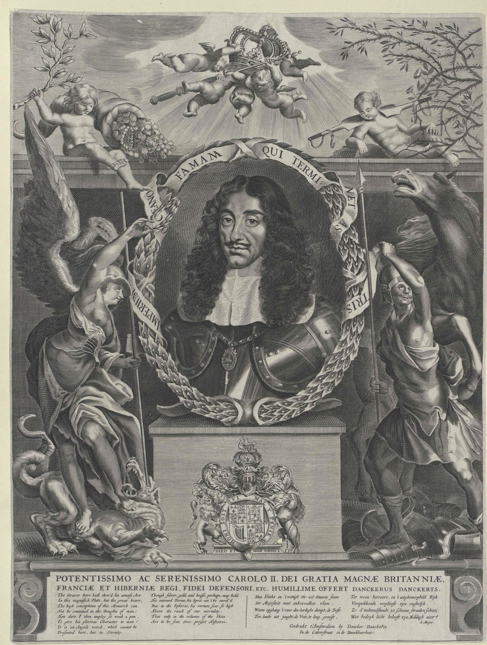 Rei de Inglaterra Carlos II de Artist Unknown