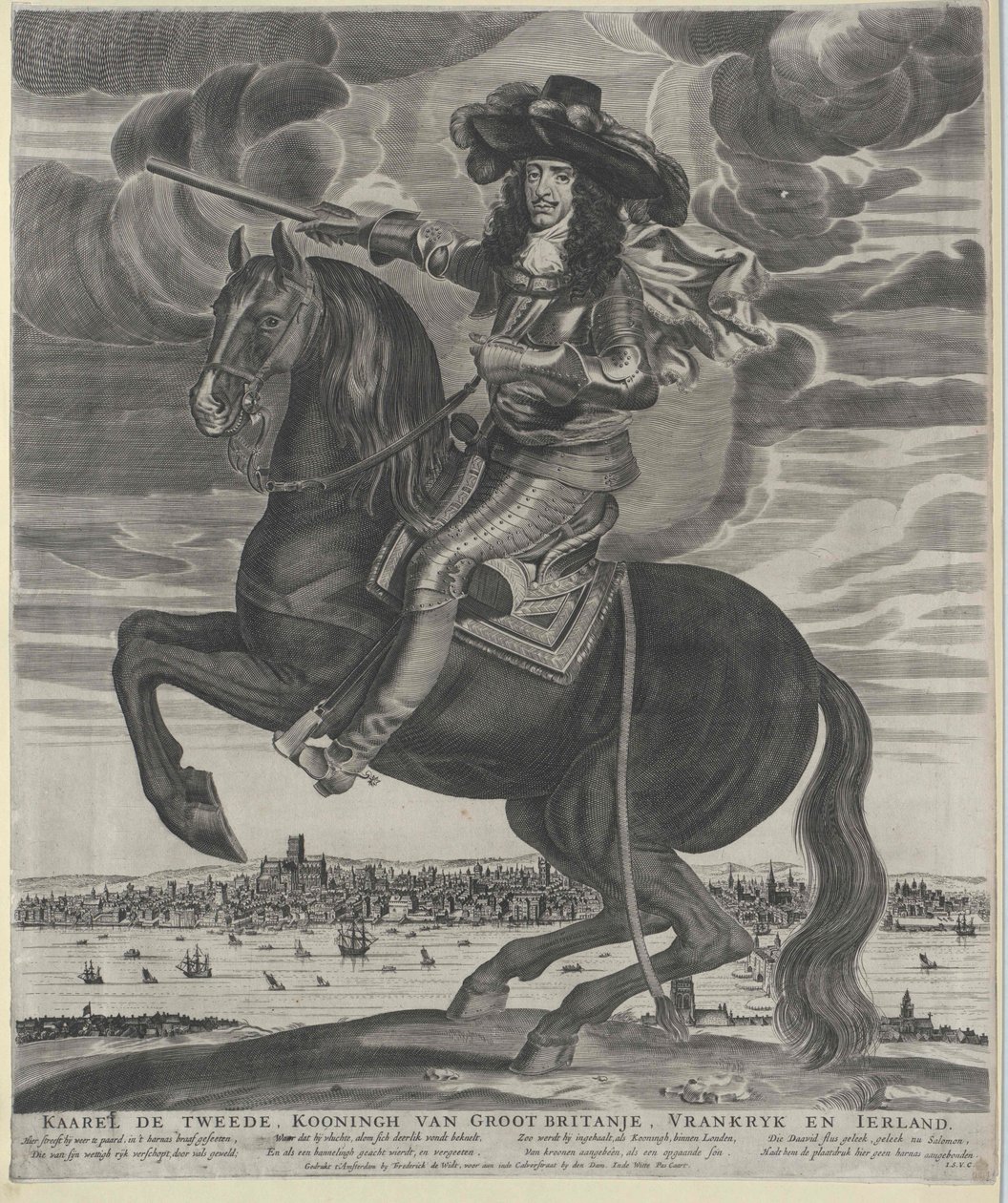 Rei de Inglaterra Carlos II de Artist Unknown
