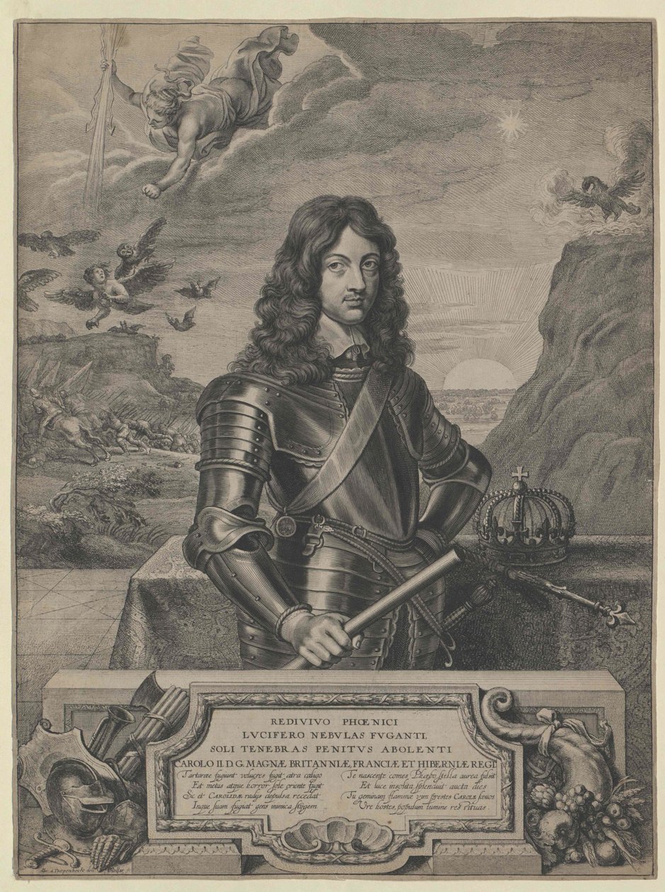 Rei de Inglaterra Carlos II de Artist Unknown