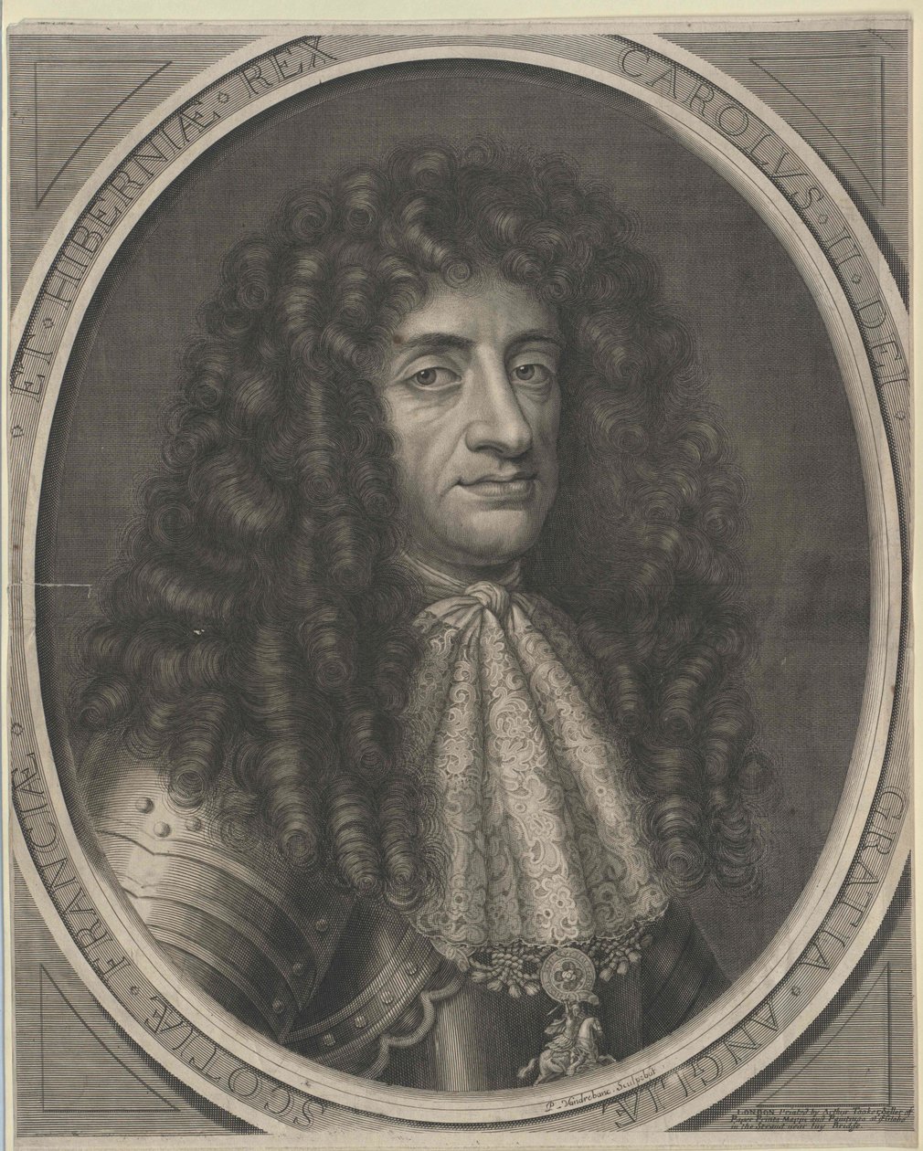 Rei de Inglaterra Carlos II de Artist Unknown