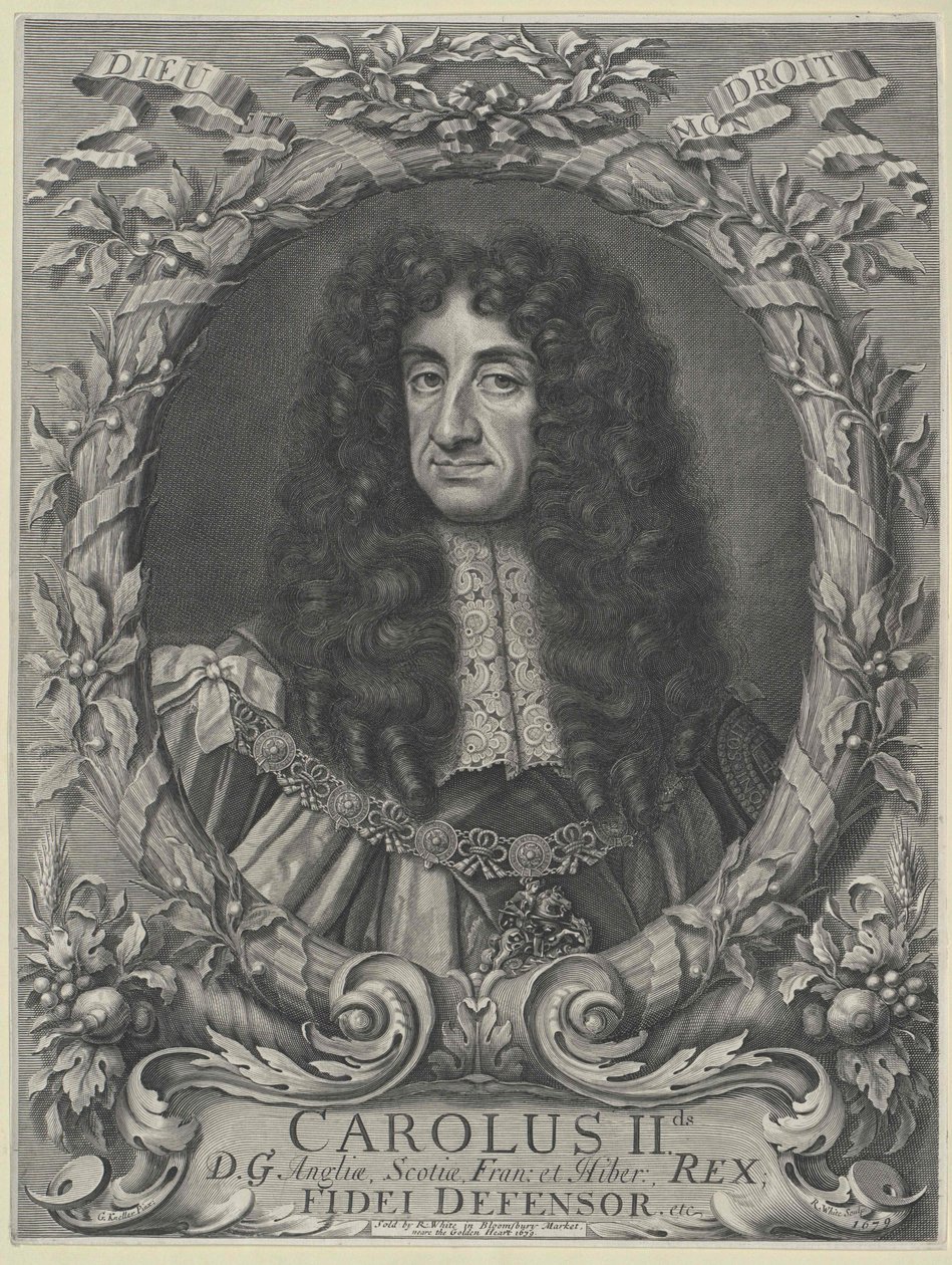 Rei de Inglaterra Carlos II de Artist Unknown