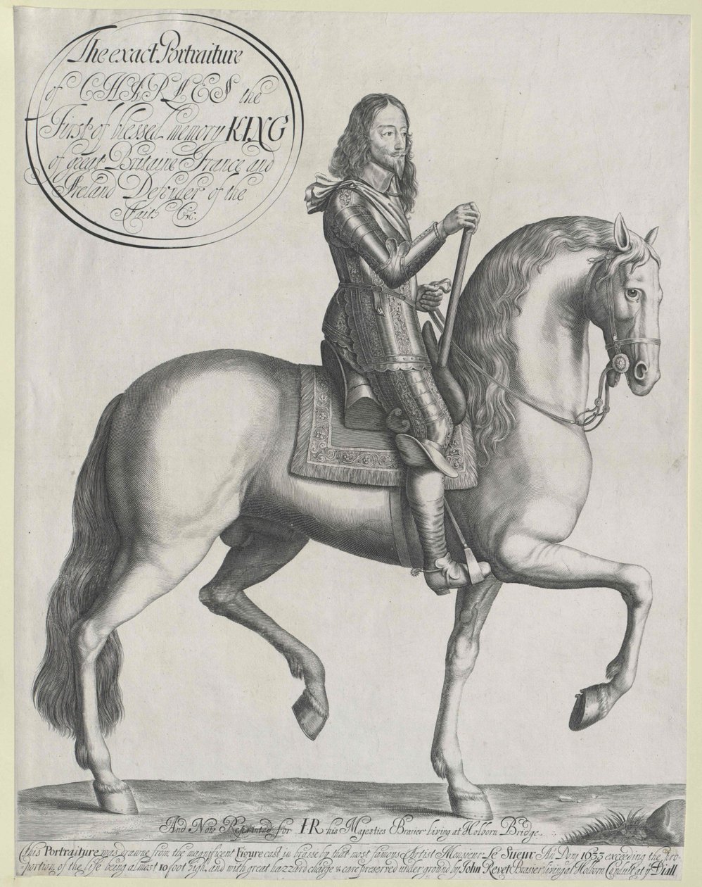 Rei de Inglaterra Carlos I de Artist Unknown