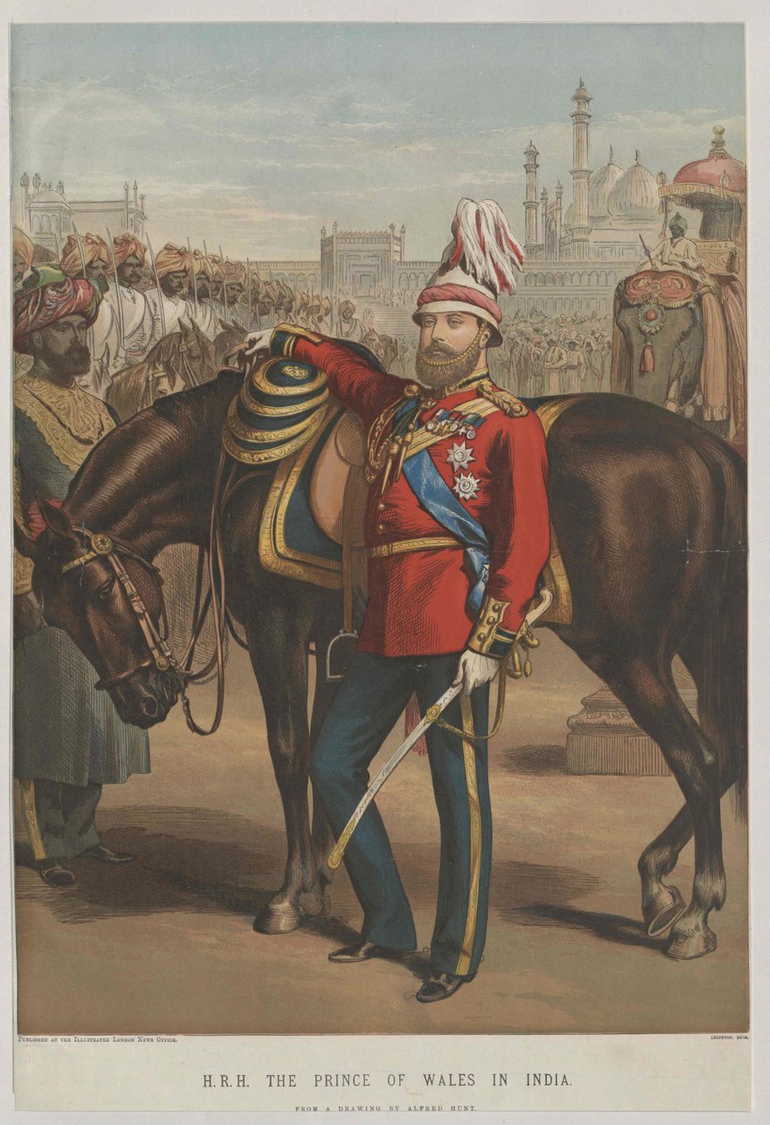 Rei de Inglaterra Eduard VII de Artist Unknown