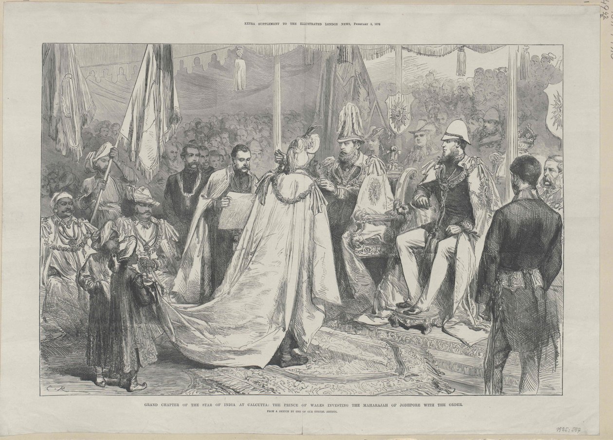 Rei de Inglaterra Eduard VII de Artist Unknown