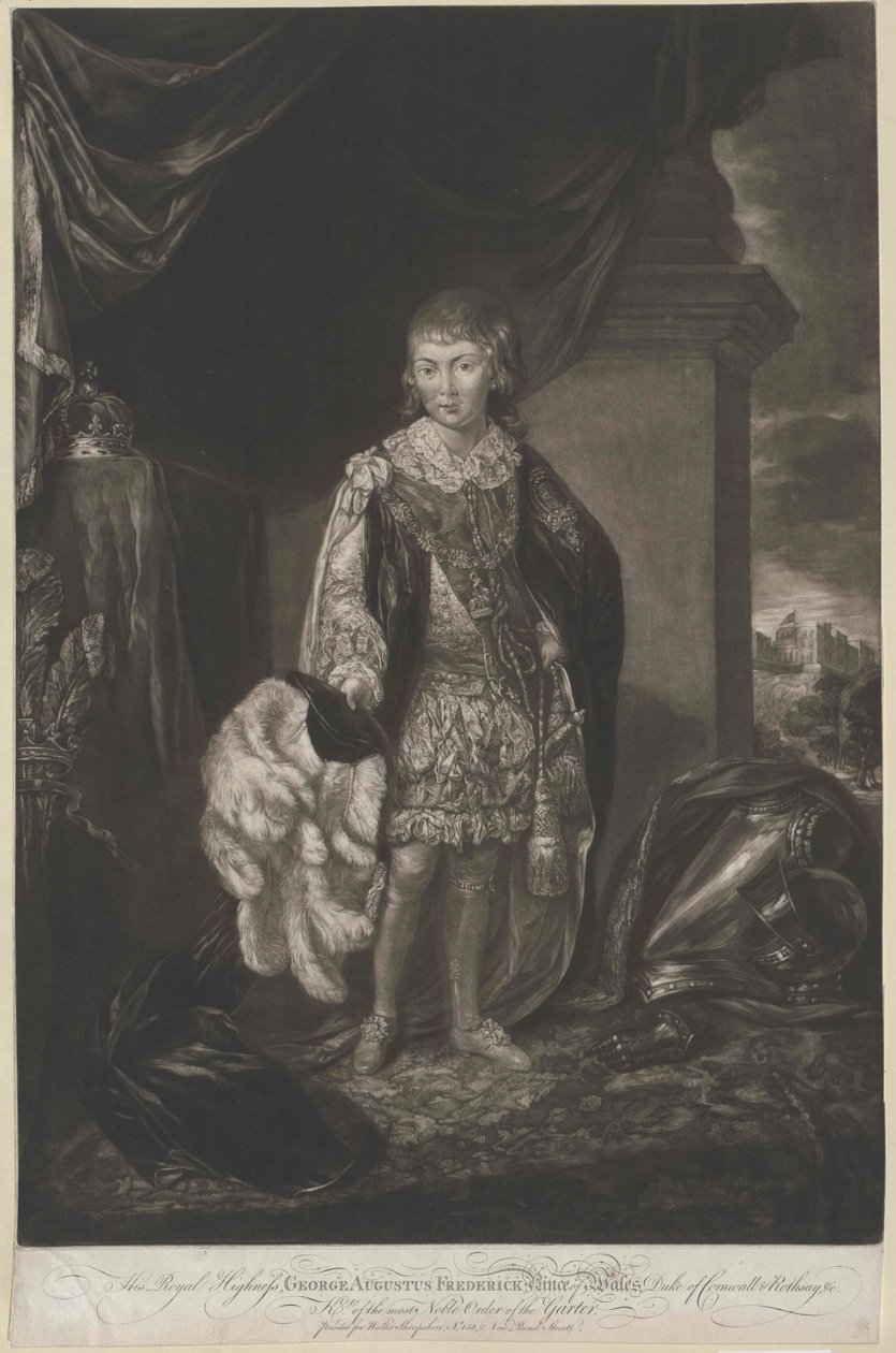 Rei de Inglaterra Jorge IV de Artist Unknown