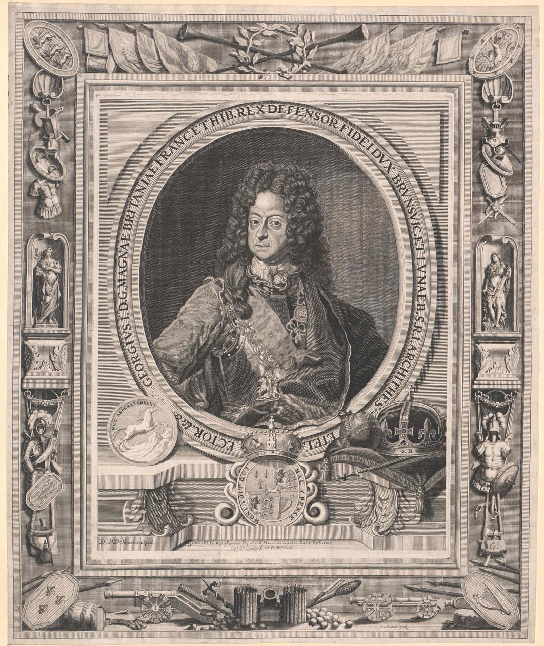 Rei de Inglaterra Jorge I de Artist Unknown
