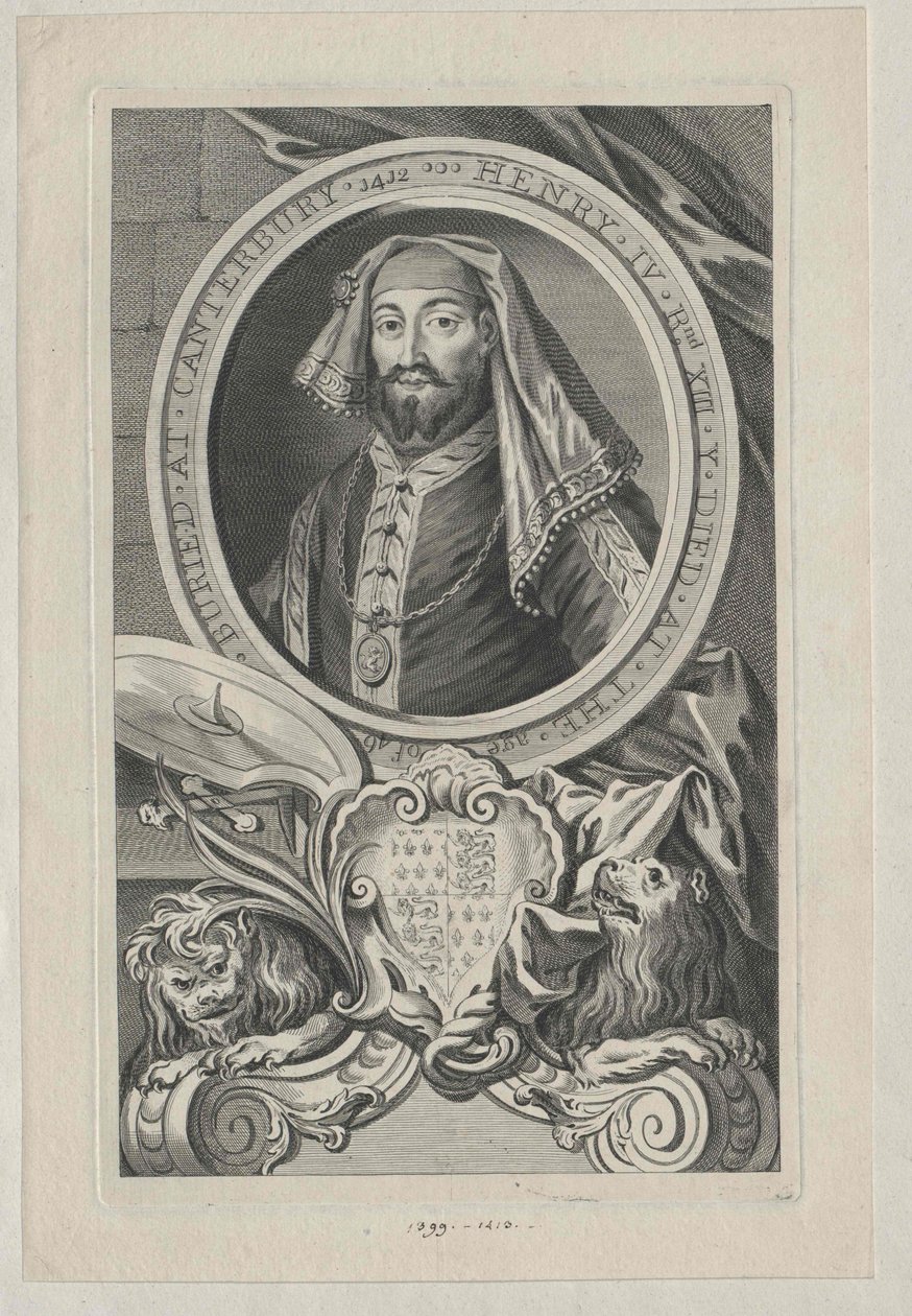 Rei de Inglaterra Henrique IV de Artist Unknown