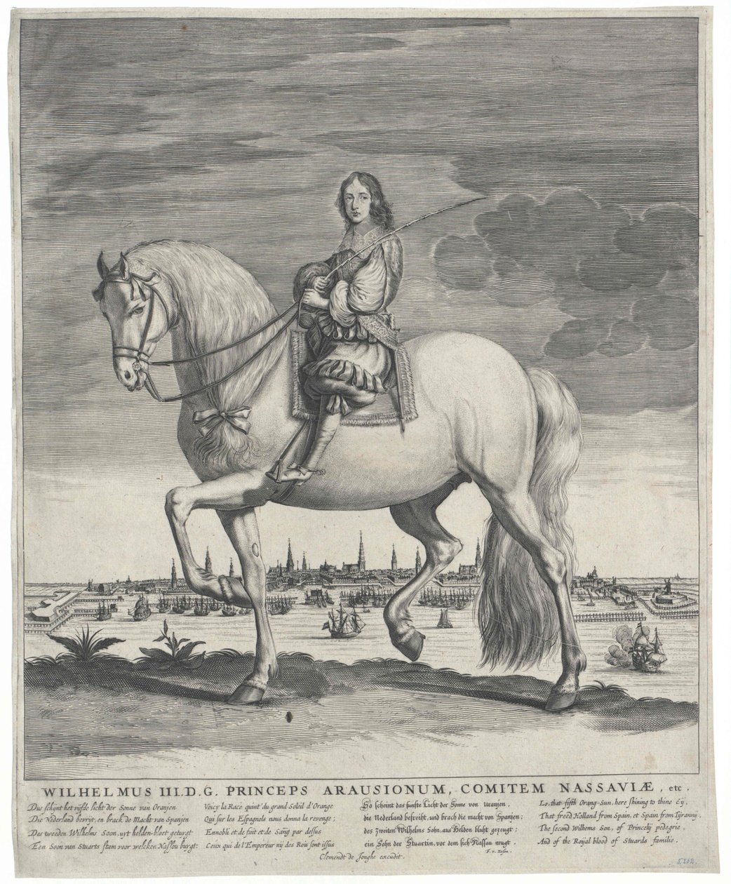 Rei de Inglaterra Wilhelm III de Artist Unknown