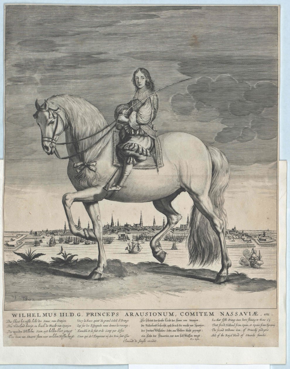 Rei de Inglaterra Wilhelm III de Artist Unknown