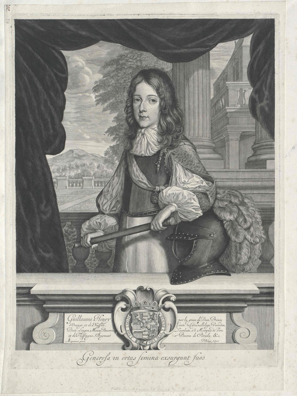 Rei de Inglaterra Wilhelm III de Artist Unknown