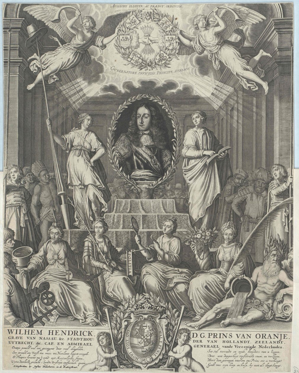 Rei de Inglaterra Guilherme III de Artist Unknown